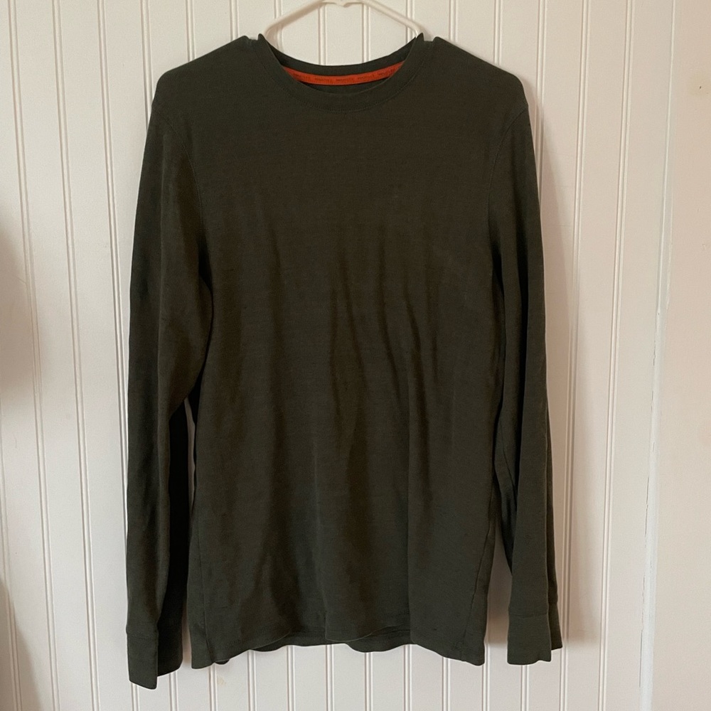 Green Long Sleeve Thermal